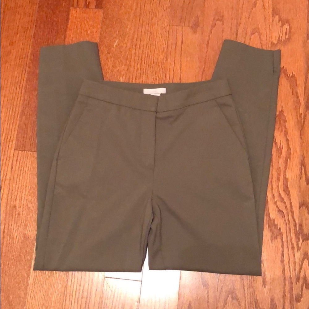 Navy Green Pants